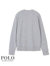 Embroidered Pony Logo Crew Neck Sweatshirt Andover Heather - POLO RALPH LAUREN - BALAAN 3