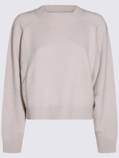 Antonelli Beige Wool Knitwear - ANTONELLI - BALAAN 1