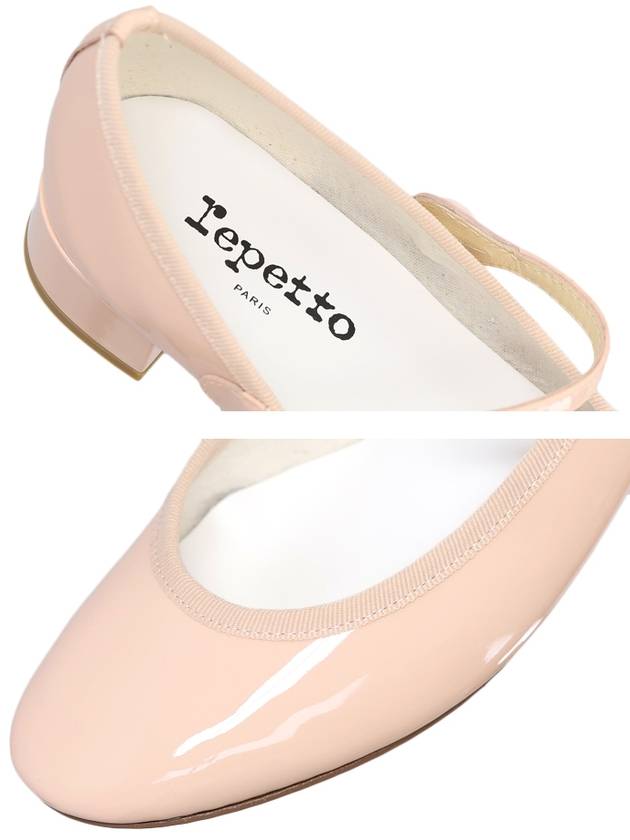 Women's Rose Mary Jane Pumps Middle Heel Iconic Pink - REPETTO - BALAAN 5