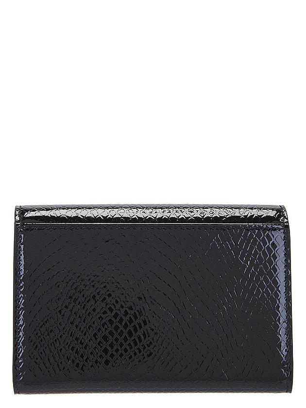 Cassandre Envelope Half Wallet Black - SAINT LAURENT - BALAAN 3