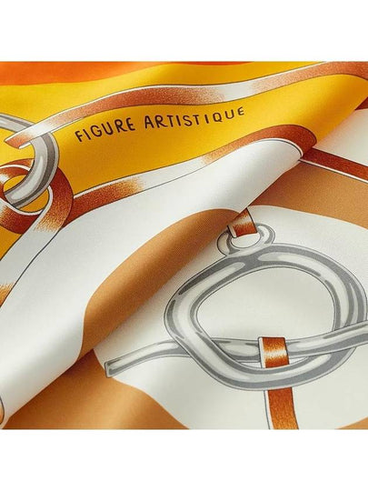 Figure Artistique Silk Women s Scarf 90 Carr H004009S 02 - HERMES - BALAAN 2