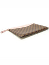 N60261 Damier Eben Canvas Rose Powder Daily Pouch Clutch - LOUIS VUITTON - BALAAN 4