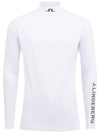 Golf Aello Soft Compression Short Sleeve T Shirt White - J.LINDEBERG - BALAAN 3