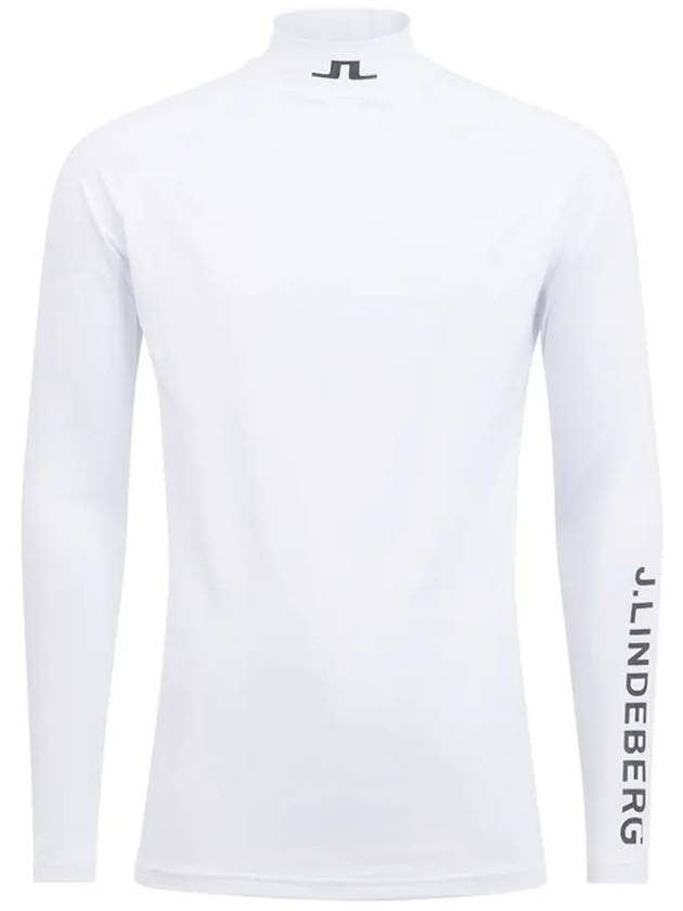 Golf Aello Soft Compression Short Sleeve T Shirt White - J.LINDEBERG - BALAAN 3