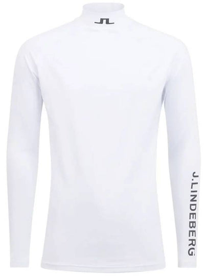 Golf Aello Soft Compression Long Sleeve T Shirt White - J.LINDEBERG - BALAAN 2