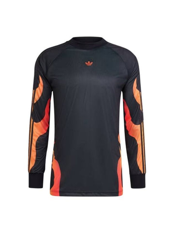 Flames Bike Long Sleeve T-Shirt Black - ADIDAS - BALAAN 1