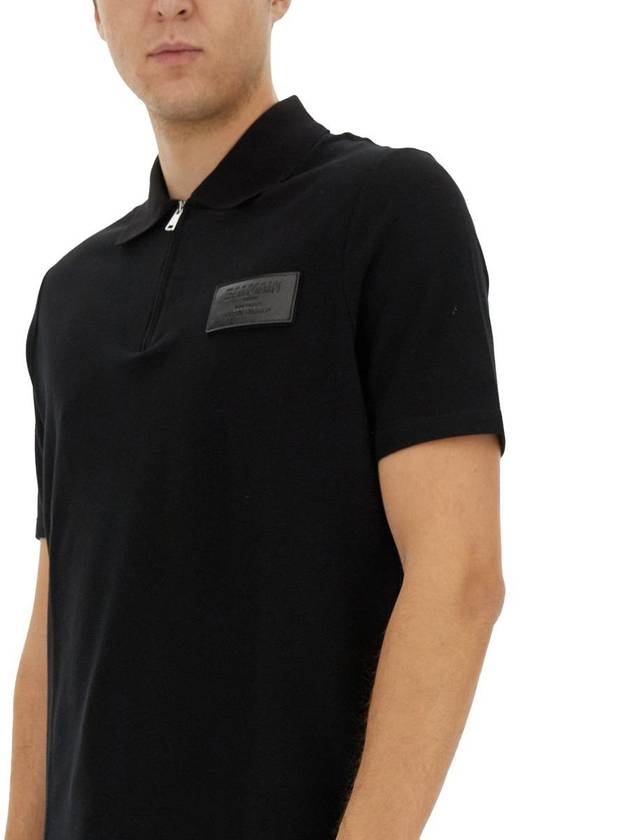 Balmain Polo With Logo - BALMAIN - BALAAN 4