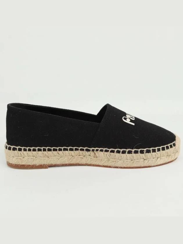 Logo fabric espadrilles black - CELINE - BALAAN 5