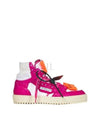 Off-Court 3.0 High Top Sneakers White Fuchsia - OFF WHITE - BALAAN 2