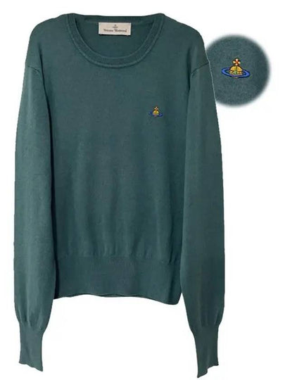 Women's Bea Logo Bea Knit Top Green - VIVIENNE WESTWOOD - BALAAN 2