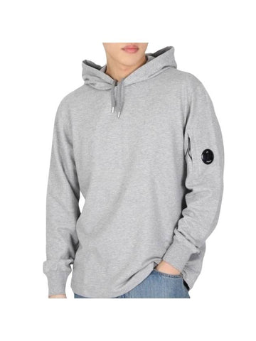 Light Fleece Hoodie Grey - CP COMPANY - BALAAN 1