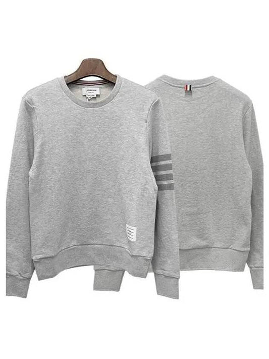 diagonal armband 4 bar terry tonal relaxed fit sweatshirt 1094617 - THOM BROWNE - BALAAN 1