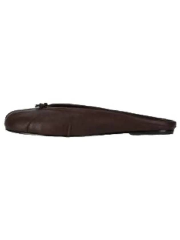 Tabi Ballerina Mule Brown Flat Shoes - MAISON MARGIELA - BALAAN 1