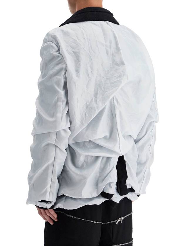 layered jacket with inside out effect - COMME DES GARCONS - BALAAN 3