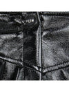 Kids Fake Leather Shorts MS027808 110 - MSGM - BALAAN 4