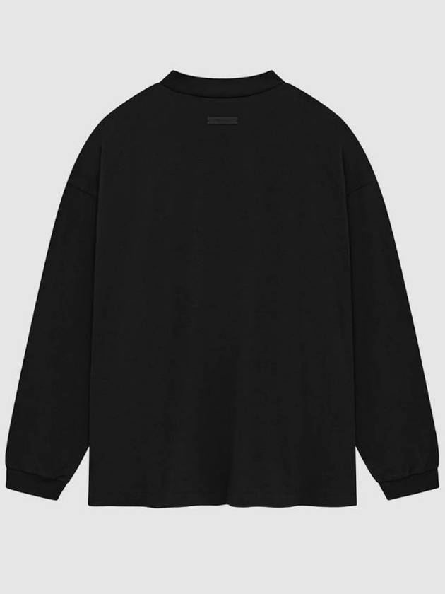 Jersey Long Sleeve T-Shirt Black - FEAR OF GOD ESSENTIALS - BALAAN 3