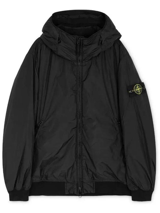 Crinkle Reps R NY Padding Black - STONE ISLAND - BALAAN 2