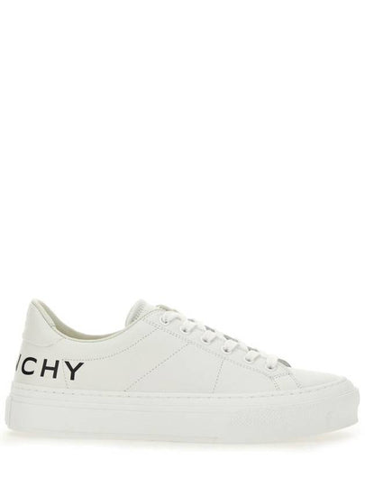 City Sports Leather Low Top Sneakers White - GIVENCHY - BALAAN 2