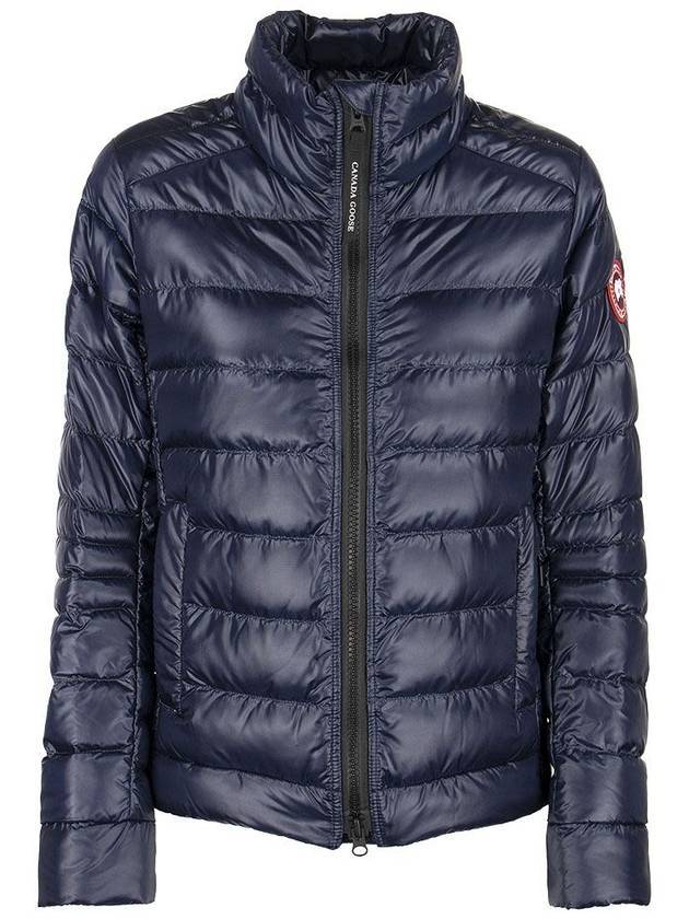 Cypress Short Padded Jacket Atlantic Navy - CANADA GOOSE - BALAAN 1