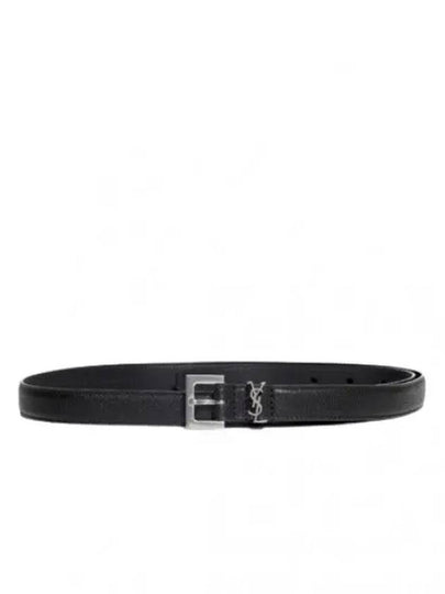 monogram logo belt - SAINT LAURENT - BALAAN 1