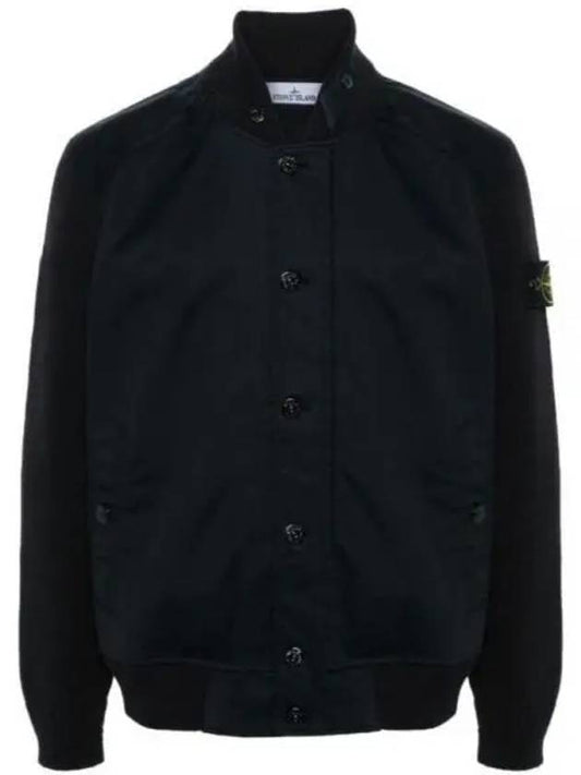 Bio Raso Light Cover Bomber Jacket Navy - STONE ISLAND - BALAAN 2