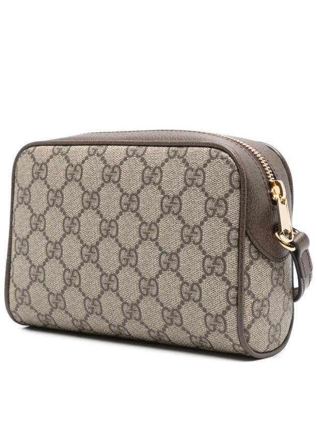 Ophidia GG Super Small Shoulder Bag Beige Ebony - GUCCI - BALAAN 4