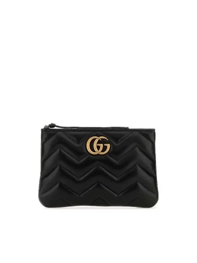 GG Marmont Clutch Bag Black - GUCCI - BALAAN 2