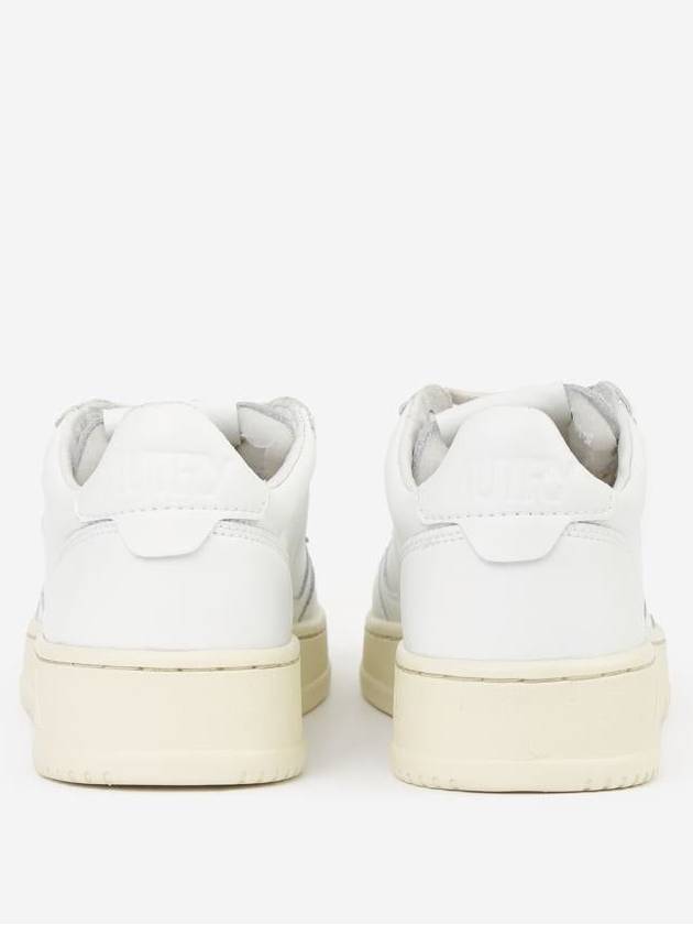 Medalist Leather Low Top Sneakers White - AUTRY - BALAAN 3