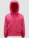 Women s Nylon Hooded Windbreaker Jacket Red 1A00131 597L7 55G - MONCLER - BALAAN 1