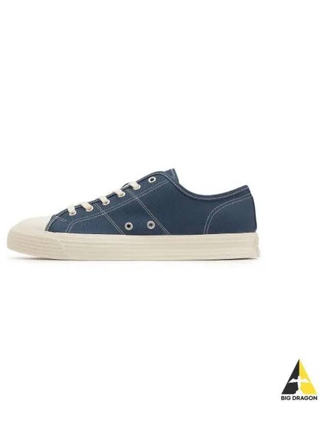 Amine canvas low top sneakers navy - POLO RALPH LAUREN - BALAAN 1