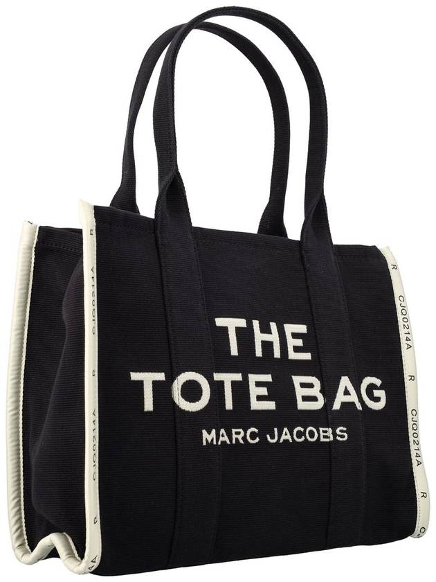 Logo Jacquard Large Tote Bag Black - MARC JACOBS - BALAAN 3