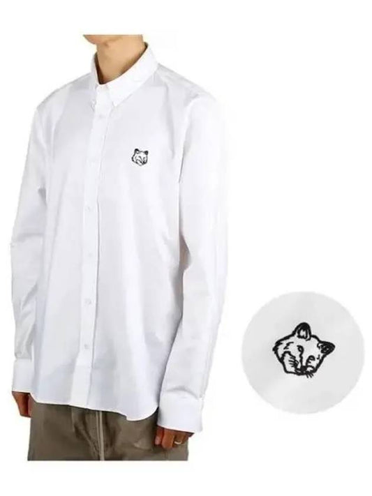 Contour Fox Head Casual Shirt 271942 - MAISON KITSUNE - BALAAN 1