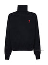 Turtleneck FKS411KN0025001 Black - AMI - BALAAN 2