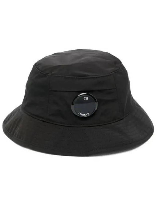 Lens Wappen Chrome R Bucket Hat Black - CP COMPANY - BALAAN 2