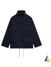 Pocket Patch Jacket Nautic Blue - AMI - BALAAN 2