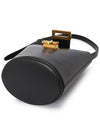 Small Trifolio Shoulder Bag Black - SALVATORE FERRAGAMO - BALAAN 6