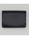 Triomphe Canvas Flap Card Holder Tan Brown - CELINE - BALAAN 5