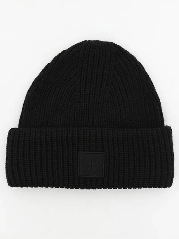 Neige Logo Patch Beanie Black - MOOSE KNUCKLES - BALAAN 2