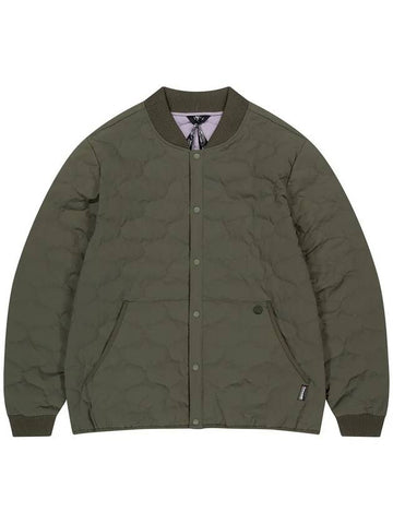 OG wave quilting light padded jacket khaki - OFFGRID - BALAAN 1