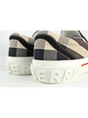 Checked cotton slip on sneakers 41 260 - BURBERRY - BALAAN 6