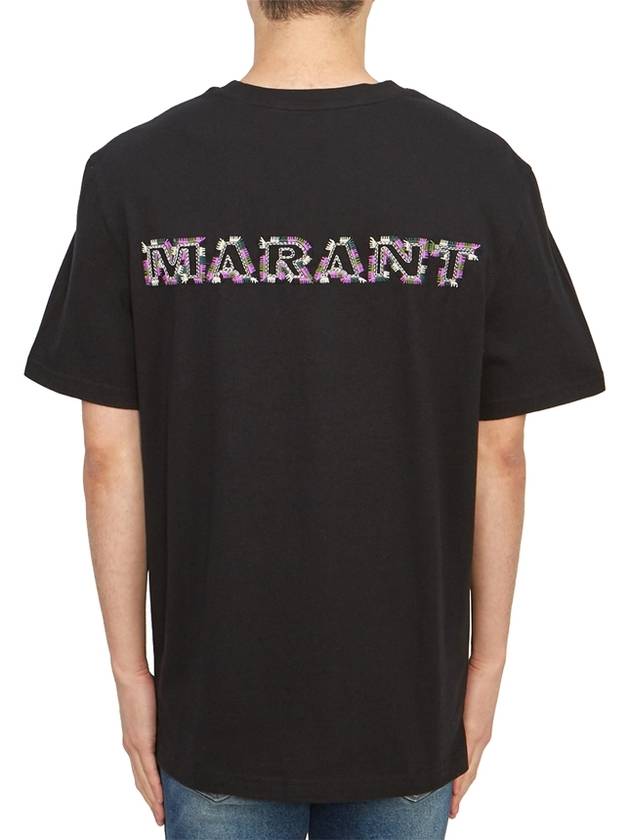 Hugo Long Sleeve T-Shirt Black - ISABEL MARANT - BALAAN 3