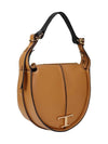 Hobo Shoulder Bag Brown - TOD'S - BALAAN.