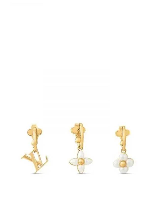 LV Floragram Earrings Gold - LOUIS VUITTON - BALAAN 2