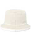 Le Bob Neve Fluffy Bucket Hat Off-White - JACQUEMUS - BALAAN 5