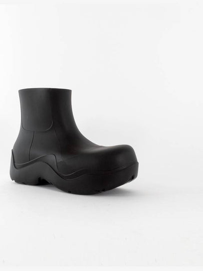 Puddle Rubber Ankle Rain Boots Fondente - BOTTEGA VENETA - BALAAN 2