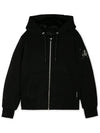 Classic Bunny 2 Zip Up Hoodie Black Lining Black - MOOSE KNUCKLES - BALAAN 2