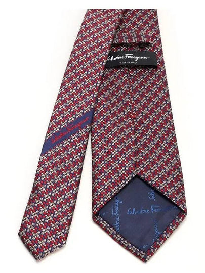 Ferragamo printed marine tie 350773 0755905 - SALVATORE FERRAGAMO - BALAAN 2