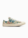 Chuck Taylor All Star Floral Tapestry Low Top Sneakers Egret - CONVERSE - BALAAN 2