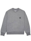 Women's Back Logo Sweatshirt Gray M241TS27734G - WOOYOUNGMI - BALAAN 2