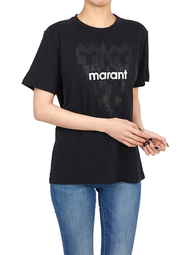 TS0001FA A1N88E 01BK Women s Short Sleeve T Shirt - ISABEL MARANT - BALAAN 7